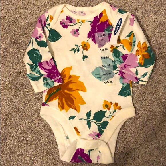 Old Navy Other - 🎉HP🎉 NWT Flower Onesie